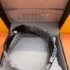 Men's Analog Watch (Black Dial with Copper Accents)