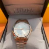 Men's Quartz Analog Watch -  Silver-Rose Two-Tone