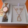 Romantic Heart-Themed Women's Jewelry Gift Set