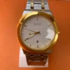 G-Men’s Quartz Watch Two-Tone (Signature White Dial)