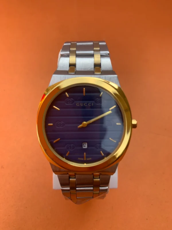 G-Men’s Quartz Watch Two-Tone (Signature White Dial)