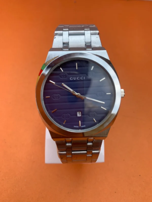 G-Men’s Quartz Watch Two-Tone (Signature White Dial)