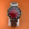 EA Men’s Watch – Red Dial