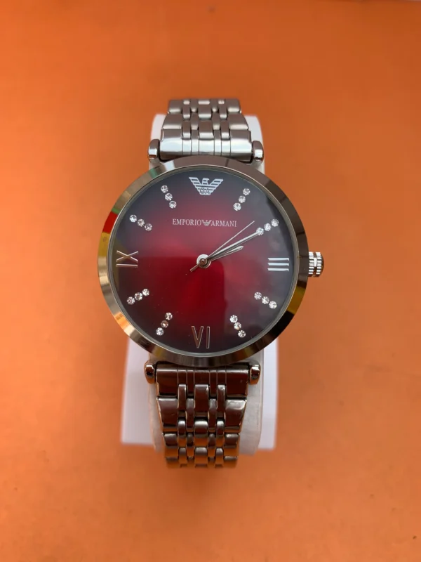 EA Men’s Watch – Red Dial