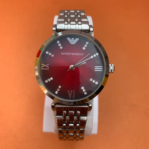 EA Men’s Watch – Red Dial