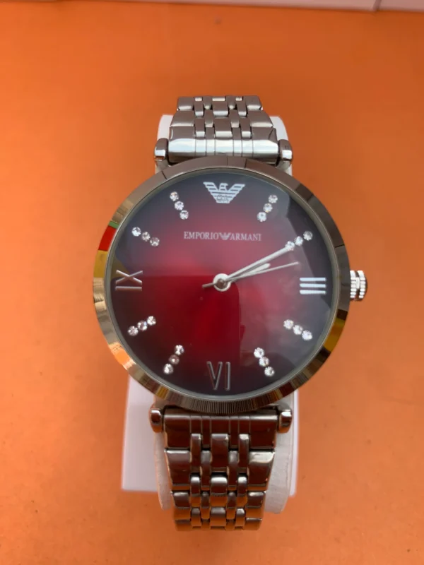 EA Men’s Watch – Red Dial
