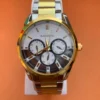 Men's Luxury Wrist Watch – Gold & Silver Two-Tone