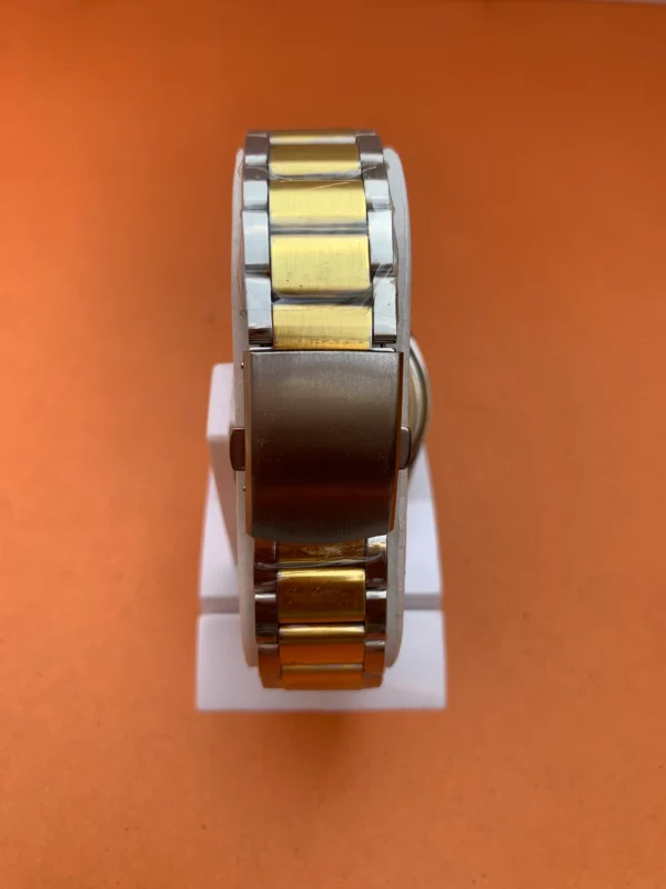 Men's Luxury Wrist Watch – Gold & Silver Two-Tone