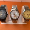 Men's Quartz Analog Watch -  Silver-Rose Two-Tone