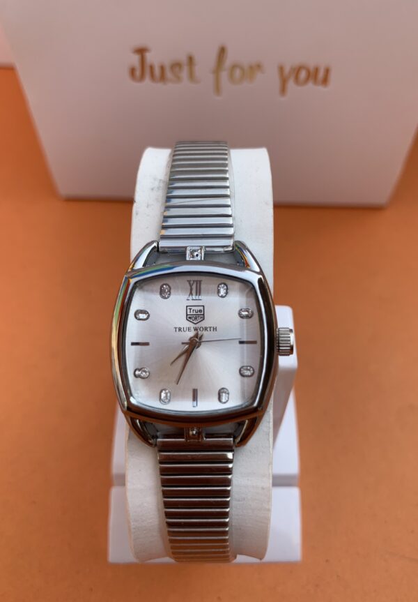 Women's Silver-Tone Analog Watch