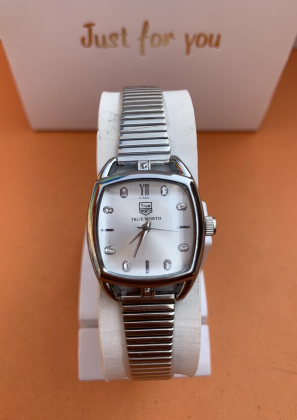 Women's Silver-Tone Analog Watch