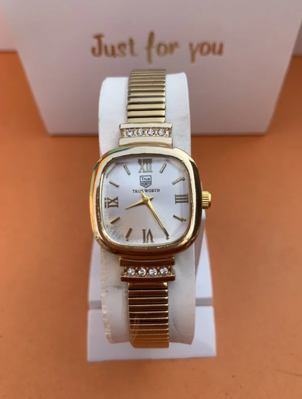 Women's Gold-Tone Analog Watch