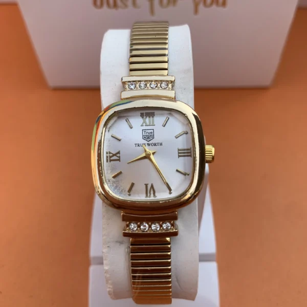 Women's Gold-Tone Analog Watch