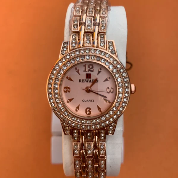 Elegant REWARD Rose Gold Women's Quartz Watch