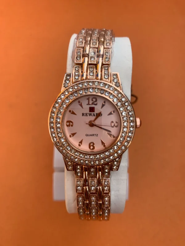 Elegant REWARD Rose Gold Women's Quartz Watch