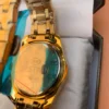 Classic Day-Date Metal Bracelet Watch – 9 Vibrant Dial & Case Combinations