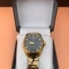 Classic Day-Date Metal Bracelet Watch – 9 Vibrant Dial & Case Combinations