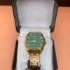 Classic Day-Date Metal Bracelet Watch – 9 Vibrant Dial & Case Combinations