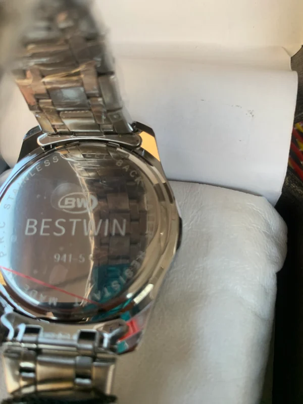 Classic Day-Date Metal Bracelet Watch – 9 Vibrant Dial & Case Combinations