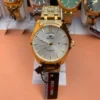 Classic Day-Date Metal Bracelet Watch – 9 Vibrant Dial & Case Combinations
