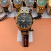 Classic Day-Date Metal Bracelet Watch – 9 Vibrant Dial & Case Combinations