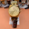 Classic Day-Date Metal Bracelet Watch – 9 Vibrant Dial & Case Combinations