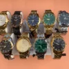 Classic Day-Date Metal Bracelet Watch – 9 Vibrant Dial & Case Combinations