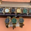 Classic Day-Date Metal Bracelet Watch – 9 Vibrant Dial & Case Combinations