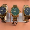 Classic Day-Date Metal Bracelet Watch – 9 Vibrant Dial & Case Combinations