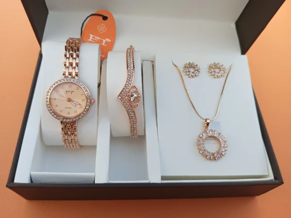 Rosegold Women's Gift Set