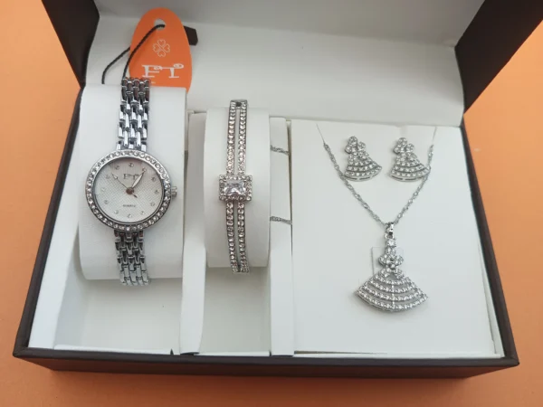 Luxury Silver Women’s Gift Set