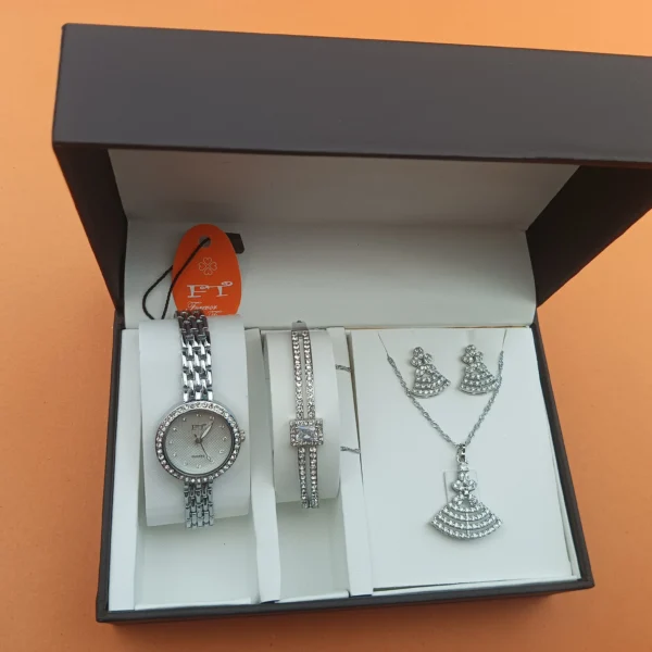 Luxury Silver Women’s Gift Set