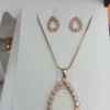 Rosegold Women’s Jewelry & Watch Gift Set