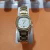 MK Gold-Tone Stainless Steel Watch (White Dial)