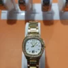MK Gold-Tone Stainless Steel Watch (White Dial)