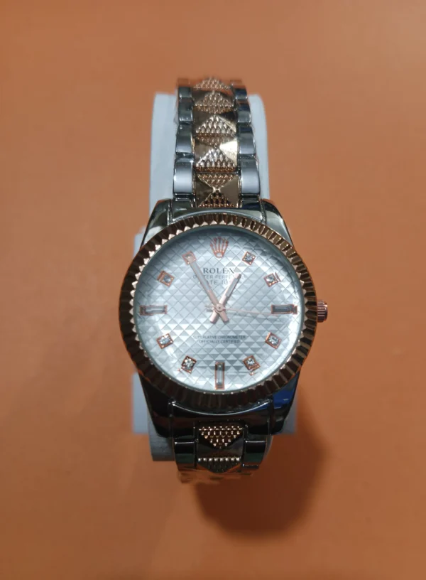 RX Rose Gold & Silver Watch