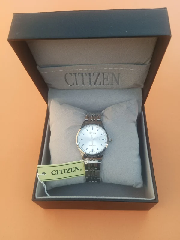 Classic Silver Stainless Steel Analog Watch
