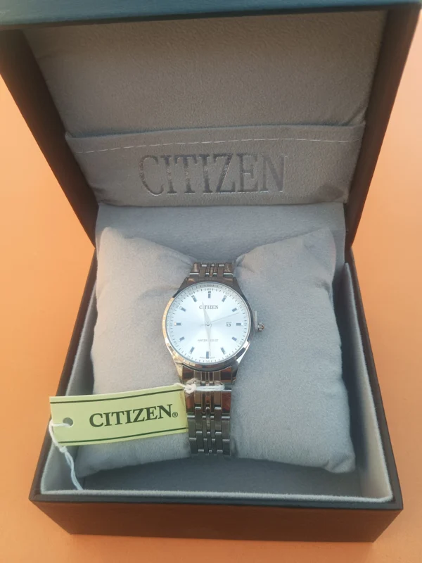 Classic Silver Stainless Steel Analog Watch