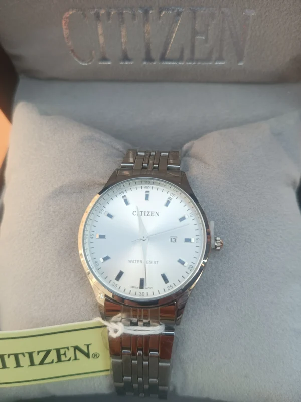 Classic Silver Stainless Steel Analog Watch