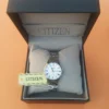 Classic Watch with Blue Roman Numerals