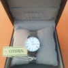 Classic Watch with Blue Roman Numerals