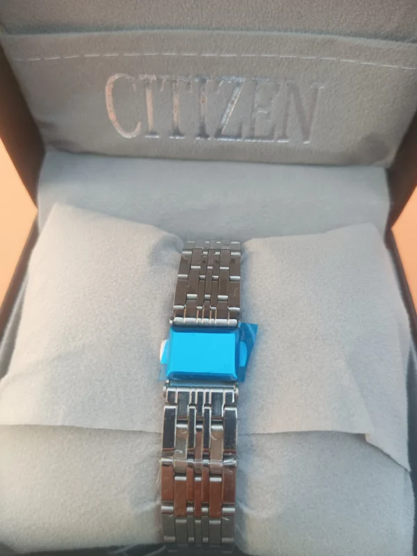 Classic Watch with Blue Roman Numerals