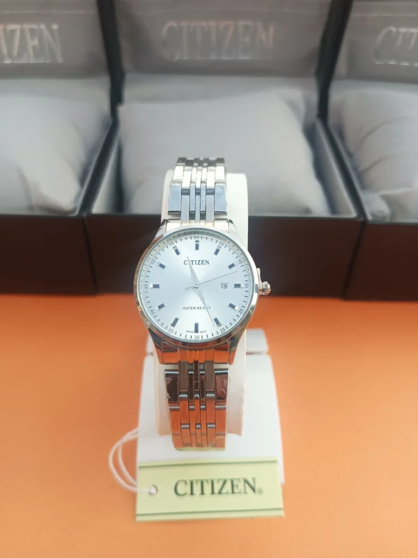 Classic Silver Stainless Steel Analog Watch