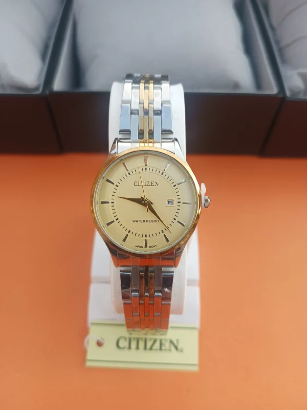 Two-Tone Stainless Steel Watch