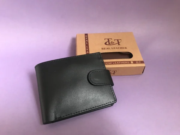 Men's Wallet with Button Closure (GL)