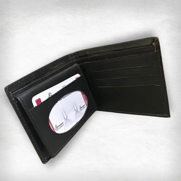 Men's Wallet with Button Closure (GL)