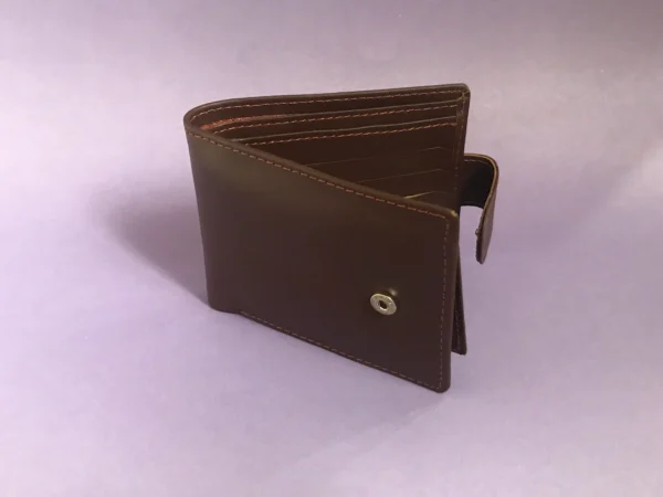Men's Wallet with Button Closure (GL)