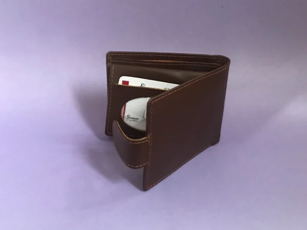 Men's Wallet with Button Closure (GL)