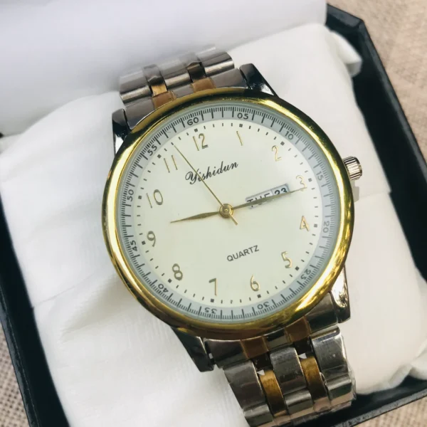 Yishidun Men's Luxury Watch (Two-Tone)