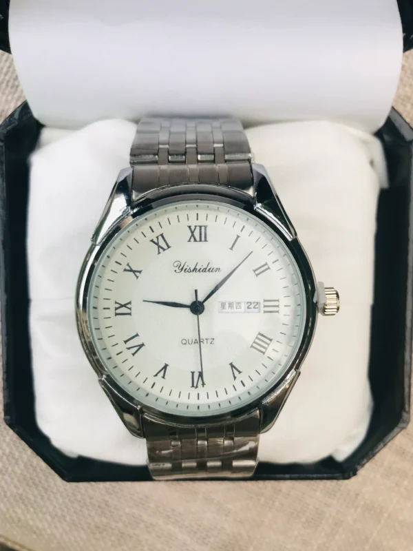 Yishidun Men's Luxury Watch (Silver)